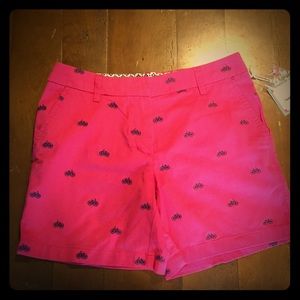 NWT Cambridge Dry Goods embroidered shorts 4